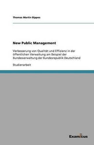 Cover image for New Public Management