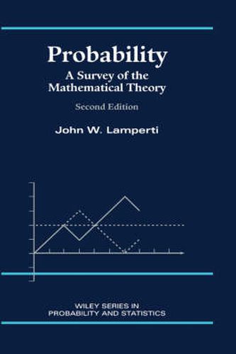 Cover image for Probability: A Survey of the Mathematical Theory