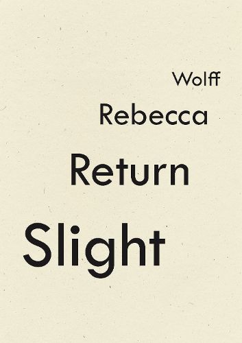 Cover image for Slight Return