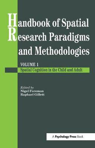 Cover image for Handbook Of Spatial Research Paradigms And Methodologies