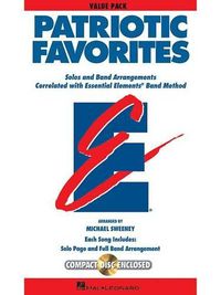 Cover image for Patriotic Favorites - Value Pack: 37 Part Books and Conductor Score