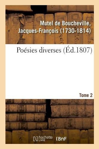 Cover image for Poesies Diverses. Tome 2