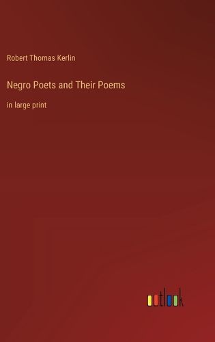 Cover image for Negro Poets and Their Poems