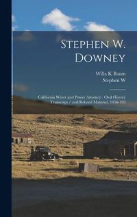 Cover image for Stephen W. Downey