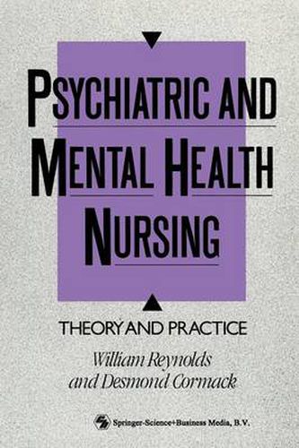 Psychiatric and Mental Health Nursing: Theory and practice