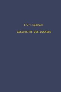 Cover image for Geschichte Des Zuckers