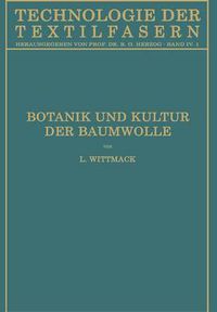 Cover image for Botanik Und Kultur Der Baumwolle: Chemie Der Baumwollpflanze