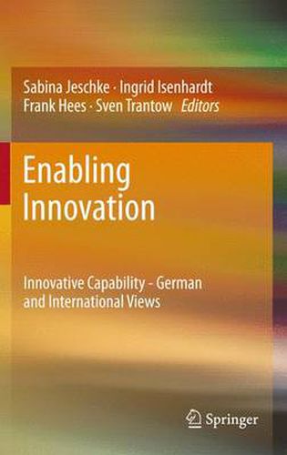 Cover image for Enabling Innovation: Innovative Capability - German and International Views