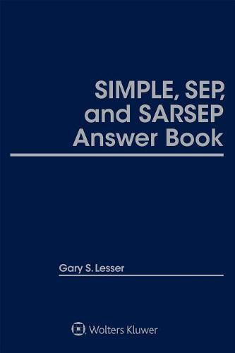 Cover image for Simple, Sep, and Sarsep Answer Book: 2019 Edition