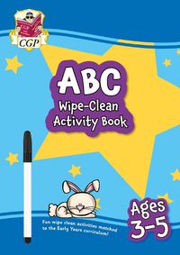 Cover image for New ABC Wipe-Clean Activity Book for Ages 3-5 (with pen)