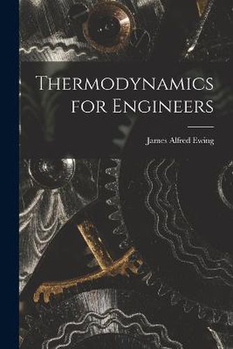 Cover image for Thermodynamics for Engineers