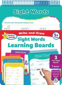 Cover image for Active Minds Sight Words Write-And-Erase Learning Boards