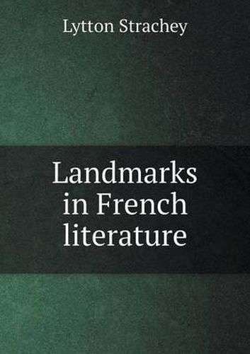 Cover image for Landmarks in French literature
