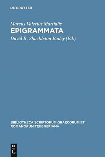 Cover image for Epigrammata CB