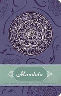 Cover image for Mandala Hardcover Ruled Journal