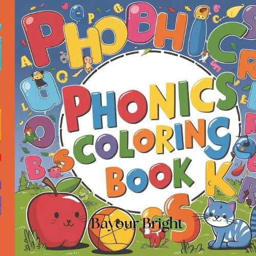 Cover image for Phonics Colouring Book