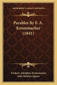 Cover image for Parables by F. A. Krummacher (1841)