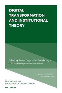 Cover image for Digital Transformation and Institutional Theory