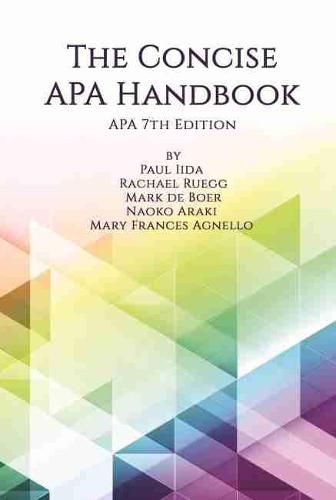 Cover image for The Concise APA Handbook