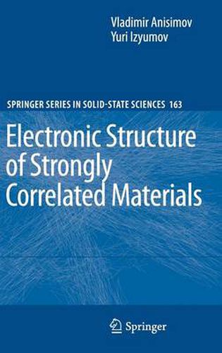 Cover image for Electronic Structure of Strongly Correlated Materials