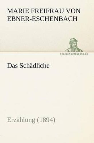 Cover image for Das Schadliche