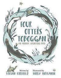 Cover image for Four Otters Toboggan an Animal Counting Book