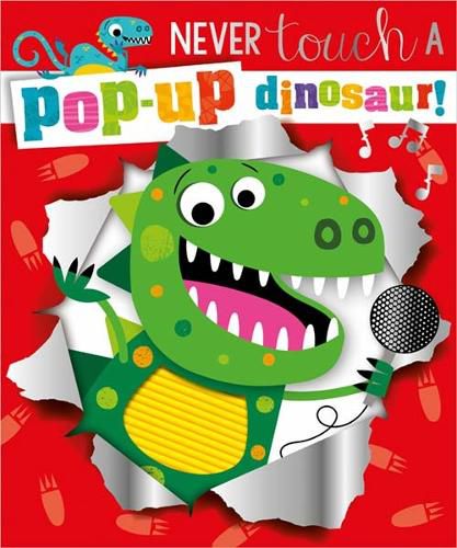 Cover image for Never Touch a Pop-up Dinosaur!