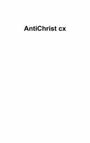 Cover image for AntiChrist Cx: The First Journal