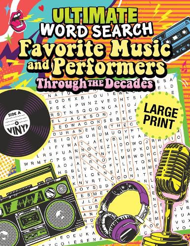 Cover image for Ultimate Word Search Favorite Music and Performers Through the Decades