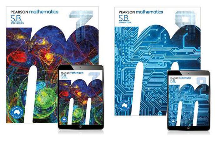 Pearson Mathematics  7 Student Book, Lightbook Starter with eBook + Pearson Mathematics 9 Student Book, Lightbook Starter with eBook