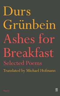 Cover image for Ashes for Breakfast: Selected Poems