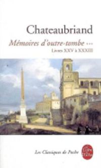 Cover image for Memoires d'outre-tombe 3