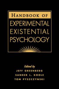 Cover image for Handbook of Experimental Existential Psychology