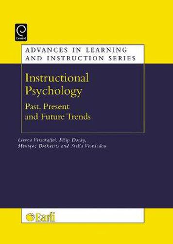 Cover image for Instructional Psychology: Past, Present, and Future Trends - Sixteen Essays in Honour of Erik De Corte