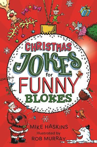 Cover image for Christmas Jokes for Funny Blokes