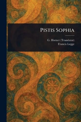 Cover image for Pistis Sophia