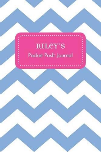 Cover image for Riley's Pocket Posh Journal, Chevron