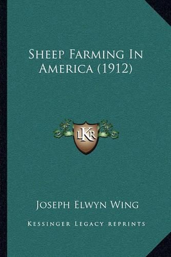 Cover image for Sheep Farming in America (1912)