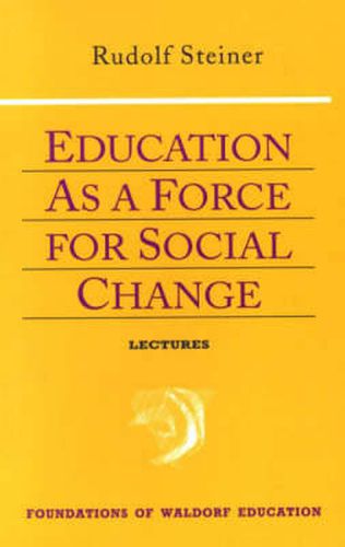 Cover image for Education as a Force for Social Change