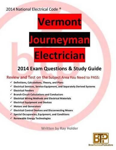 Vermont 2014 Journeyman Electrician Study Guide