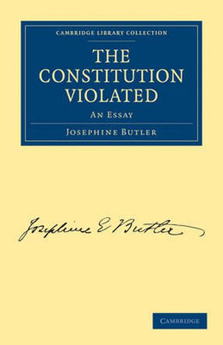 Cover image for The Constitution Violated: An Essay