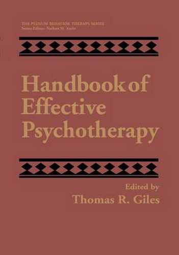 Cover image for Handbook of Effective Psychotherapy