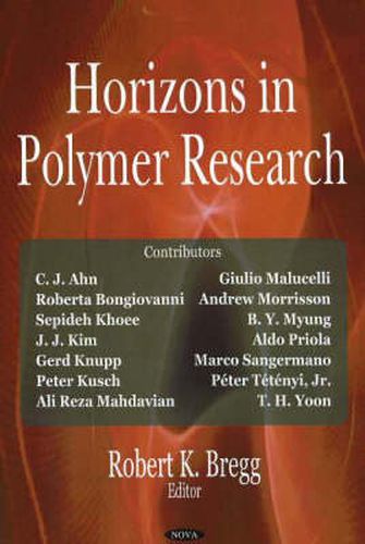 Cover image for Horizons in Polymer Research