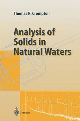 Cover image for Analysis of Solids in Natural Waters