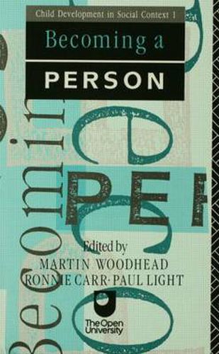 Cover image for Becoming A Person
