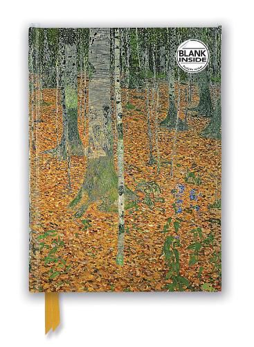 Cover image for Foiled Blank Journal #24: Gustav Klimt: The Birch Wood