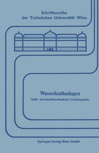Cover image for Wasserkraftanlagen