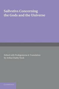 Cover image for Sallustius: Concerning the Gods and the Universe