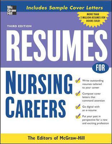 Cover image for Resumes for Nursing Careers