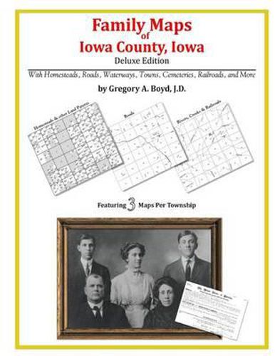 Family Maps of Iowa County, Iowa